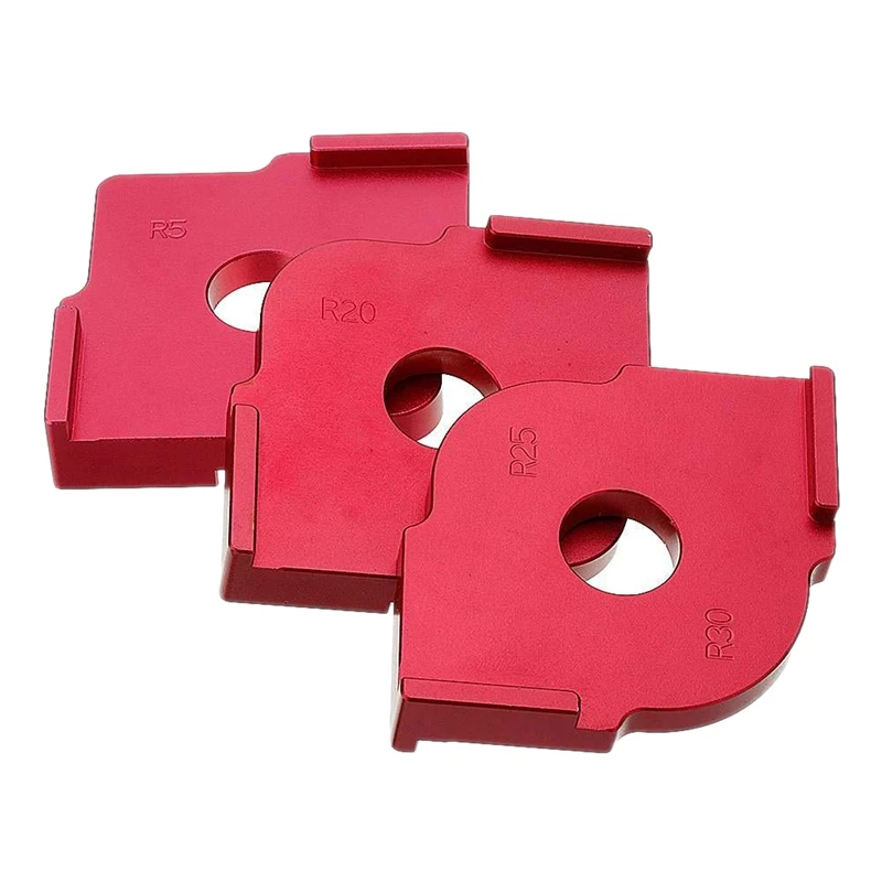 3 шт. деревянная панель радиус быстрого джига маршрутизатор настольные биты для