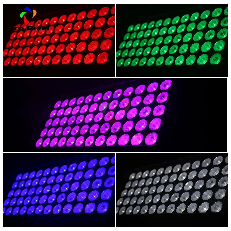 Водонепроницаемый светодиодный светильник 2 шт. уличный 60*10 Вт RGBW Dmx сценическое