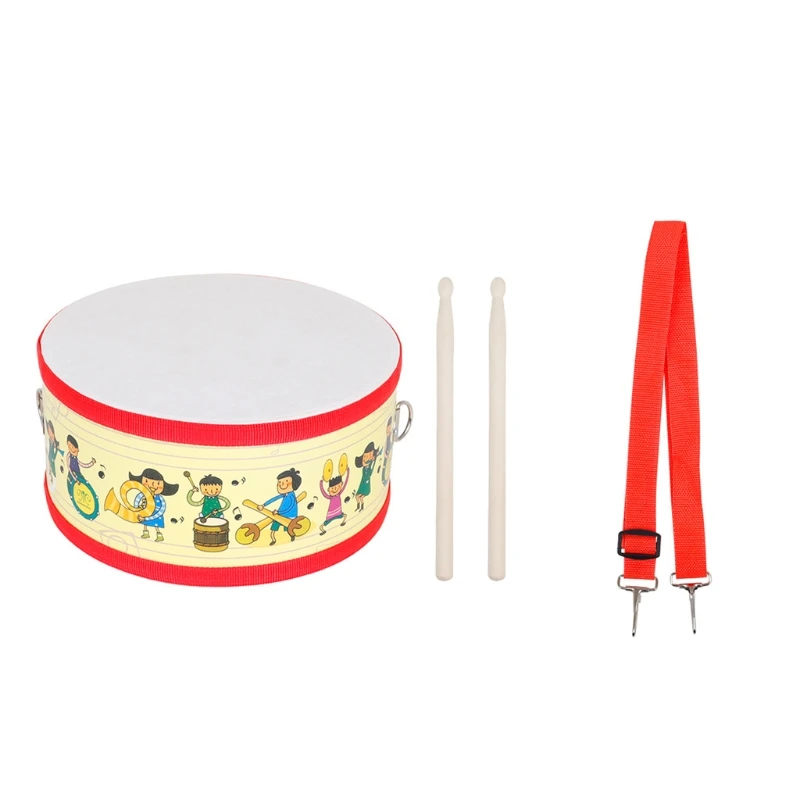 

Drum Wood Kids Early Educational Musical Instrument For Children Baby Toys Beat Instrument Hand Drum Toys