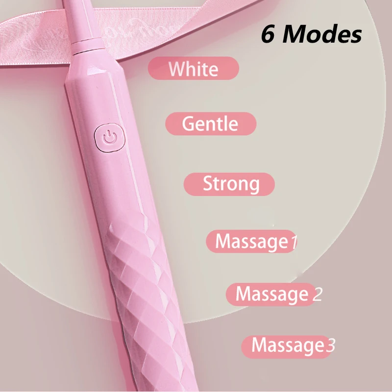 Electric Toothbrush Smart Timer Sonic Brush DuPont Brush Whitening Teeth IPX7 Waterproof Tooth Brush for Adult