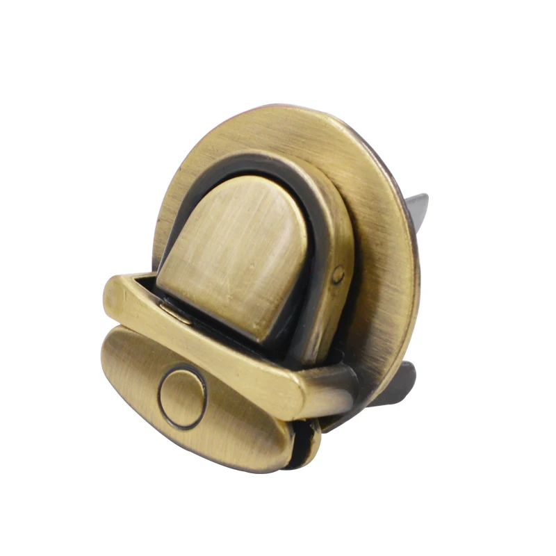 BDTHOOO 1Pcs Metal Bag closure Clasp Turn Lock Twist for DIY Handbag Women Purse Hardware Parts Accessories | Багаж и сумки