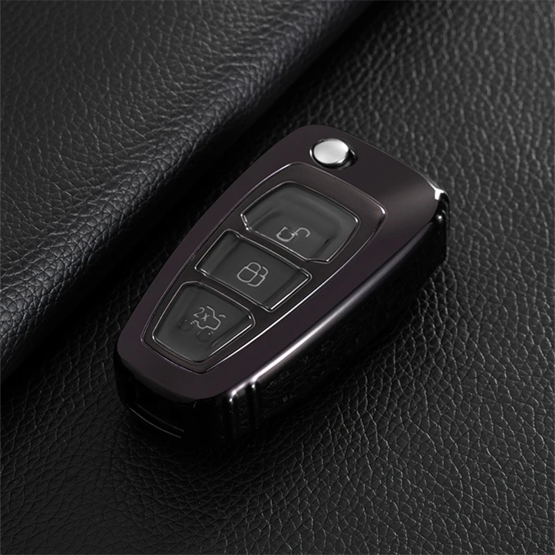 Полный Чехол мягкий TPU чехол для ключей автомобиля для Ford Ranger C-Max S-Max Focus Galaxy Mondeo Transit Tourneo Заказные Аксессуары для автомобилей