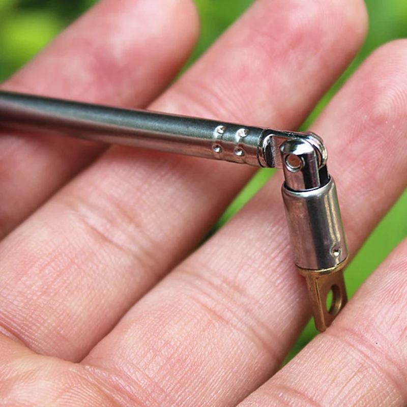 2 шт. 37 см 4 секции телескопической Нержавеющая сталь AM FM радио универсальная