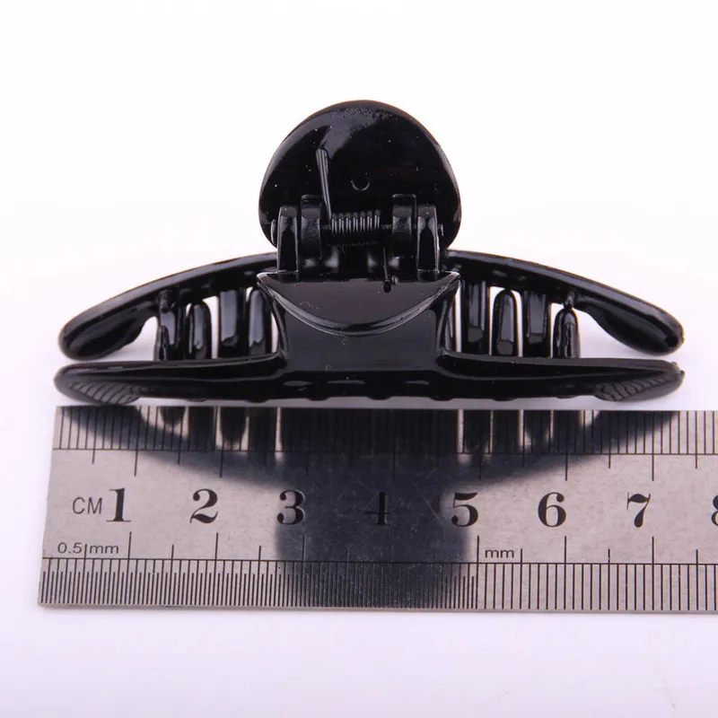 Модные Простые заколки для волос для женщин, хорошее качество, пластиковый Краб для волос, конский хвост, держатель, инструменты для салона красоты, парикмахерские