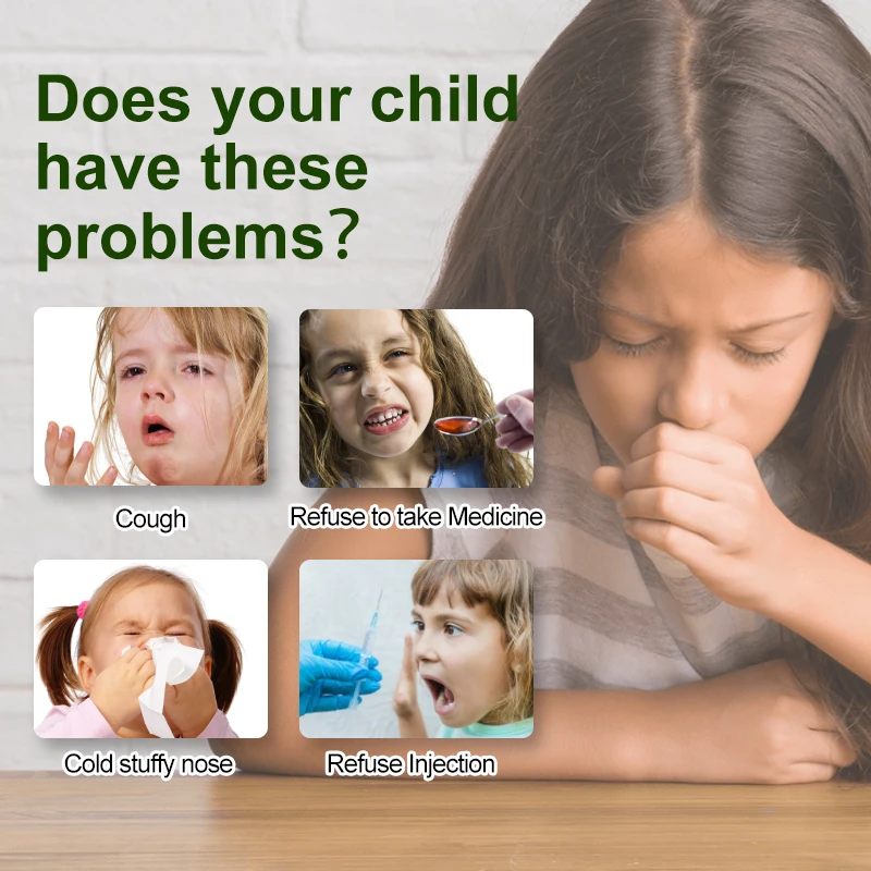 

6bags Chinese Relieve Cough Plaster Herbal Plant Extract Medical Sore Throat Asthma Cold Asthma Relief Patch For Adults Children