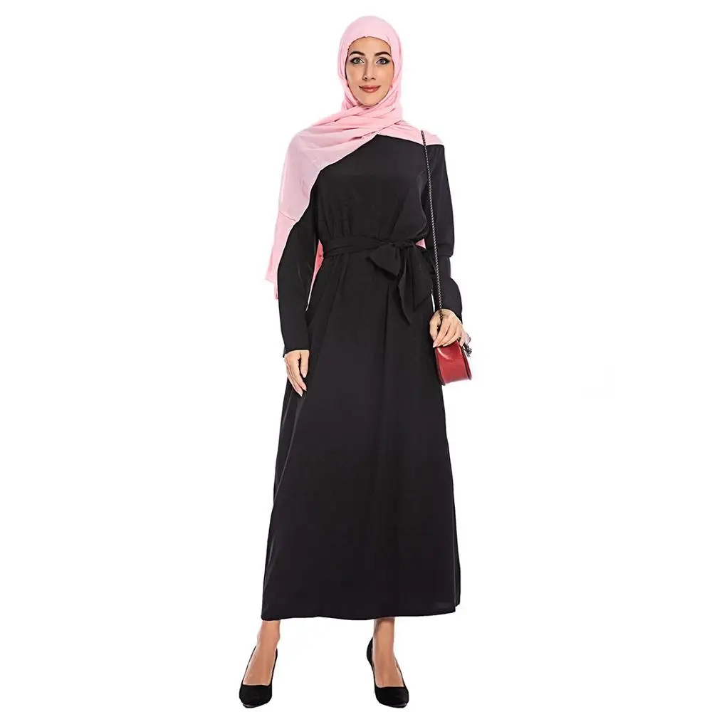 Мусульманское платье Abaya Дубай мусульманская одежда для женщин Бангладеш