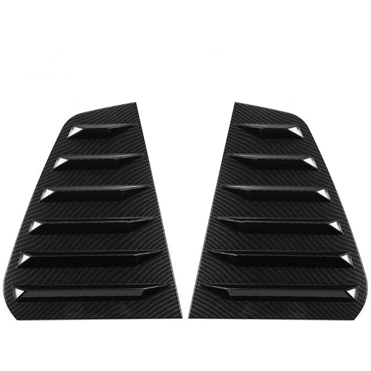 1 пара автомобильных задних оконных жалюзи боковая решетка вентиляционного