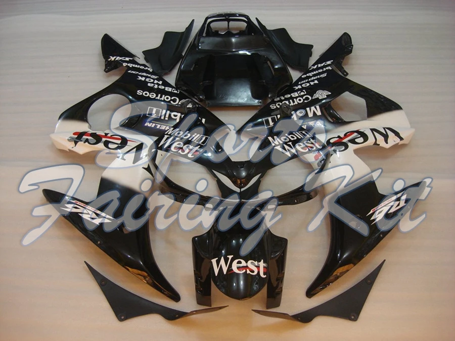 Комплекты кузова для YAMAHA YZFR6 2003 2005 комплекты обтекатель YZF R6 2005|Полные