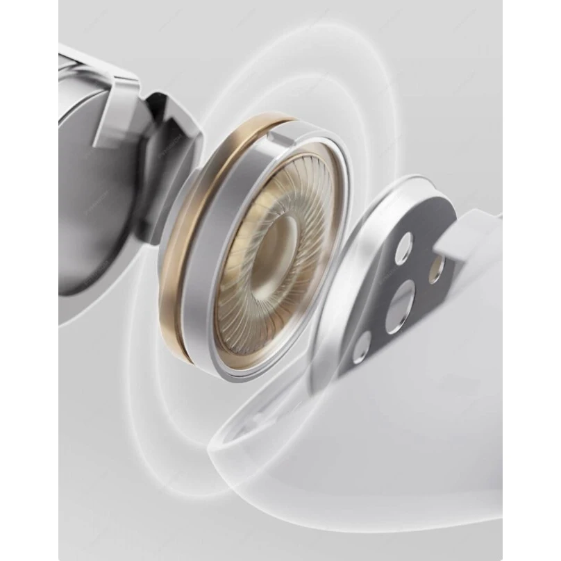 Беспроводные наушники ZMI PurPods TW101 белого цвета для потребительской электроники. Переносные аудио-видео наушники для мелодий музыки с звуковыми аксессуарами.