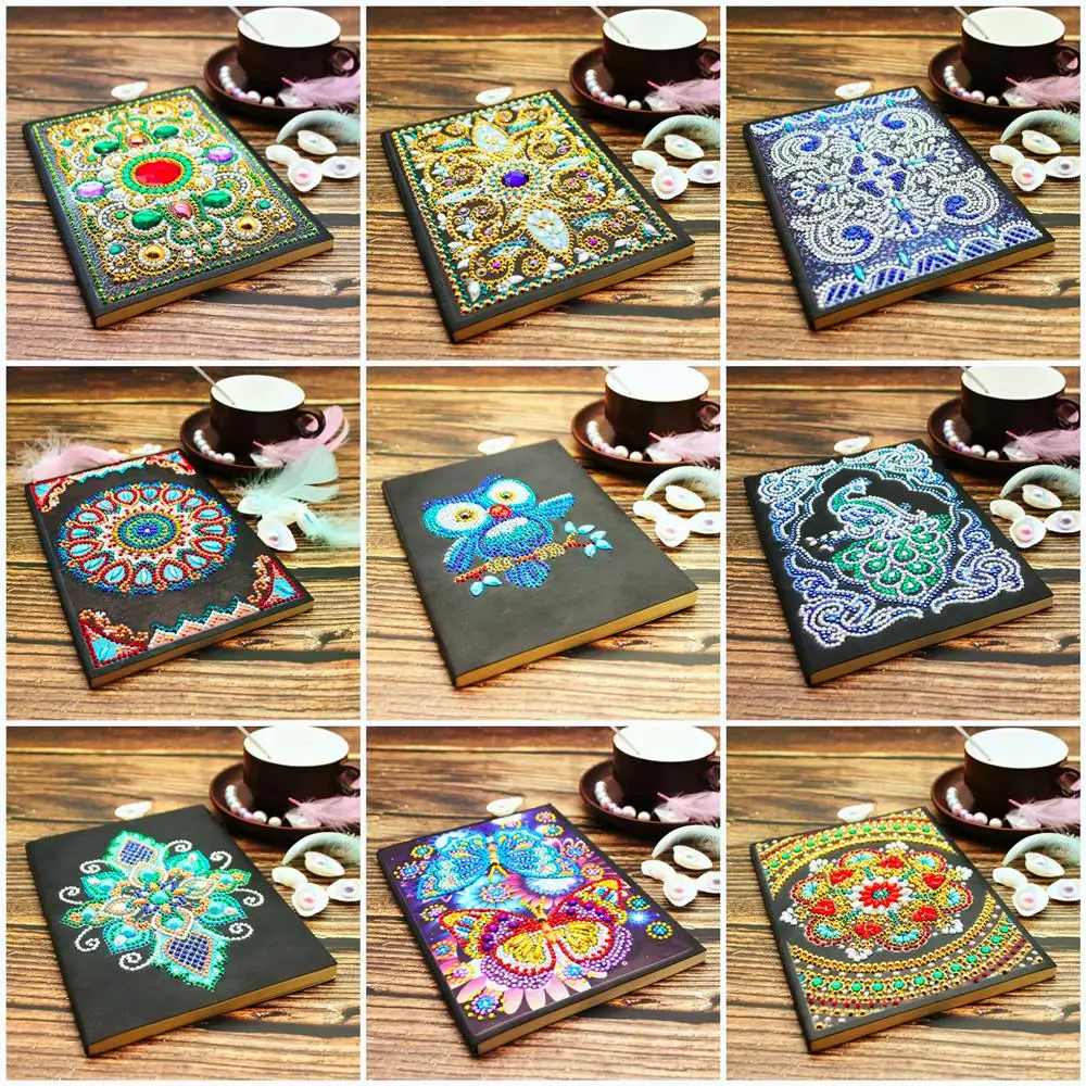 Алмазная живопись блокноты специальная форма Новое поступление дневник вышивка