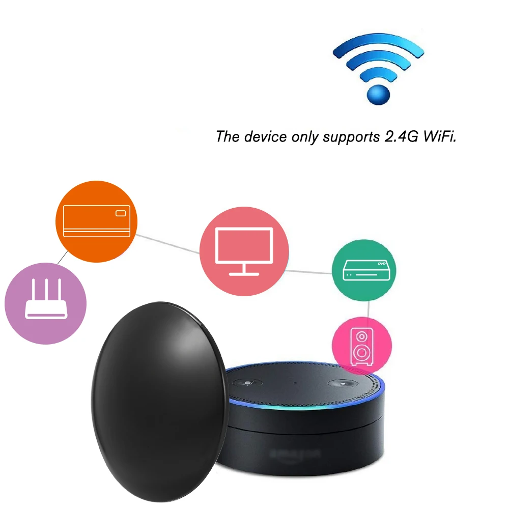 WiFI ИК пульт дистанционного управления концентратор Wi Fi (2 4 ГГц) включен