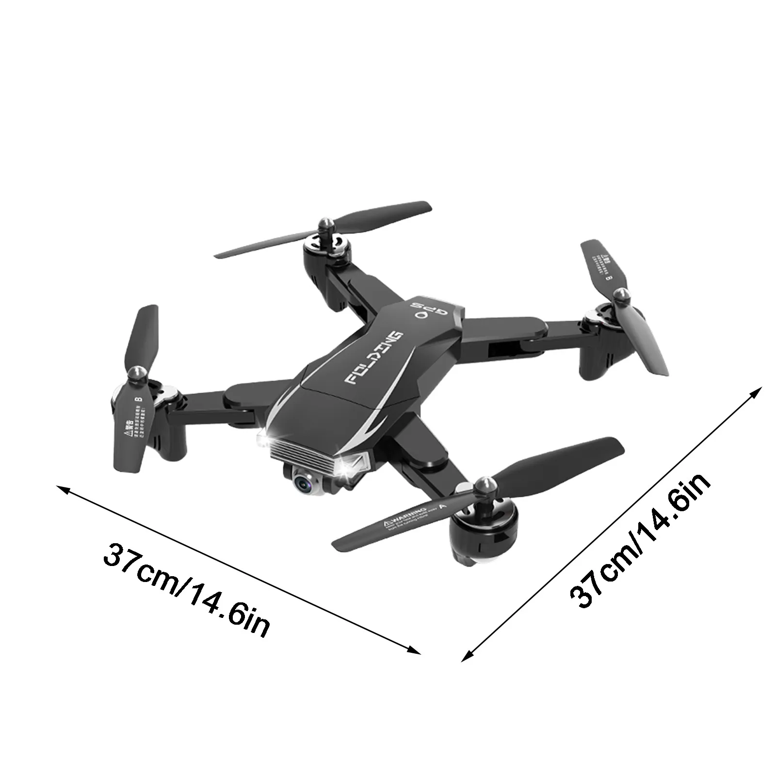 

Drone Fashion UAV GPS Folding Four-Axis HD 720 Resolution Air Flight Dual Camera
