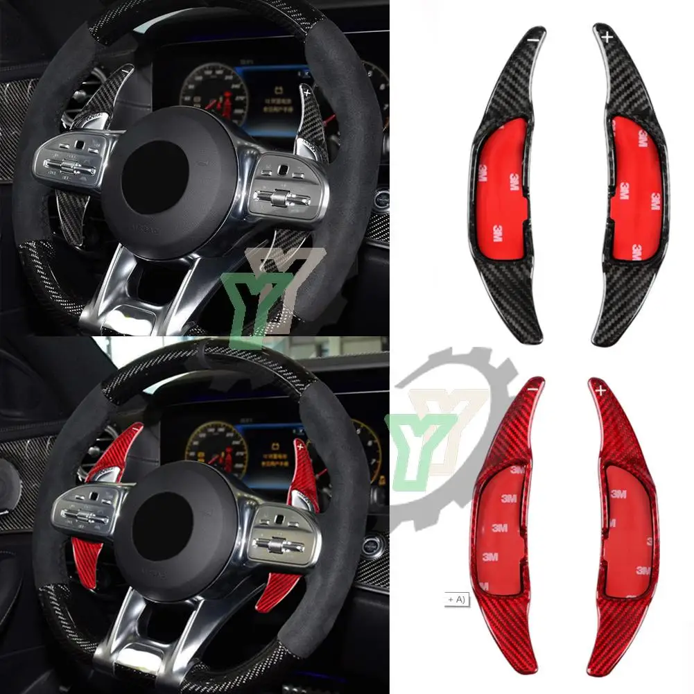 

Car Steering Wheel Shift Paddles Gear For Benz AMG A45 C63 E63 S65 CLA45 CLS63 GLC GLS63 GLS63 W176 W205 S205 W213 S213 W222