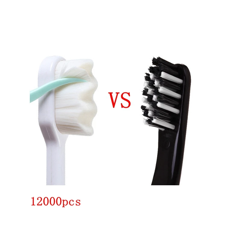 Женская зубная щетка 12000 мягкая микро нано для беременных женщин волос зеленый