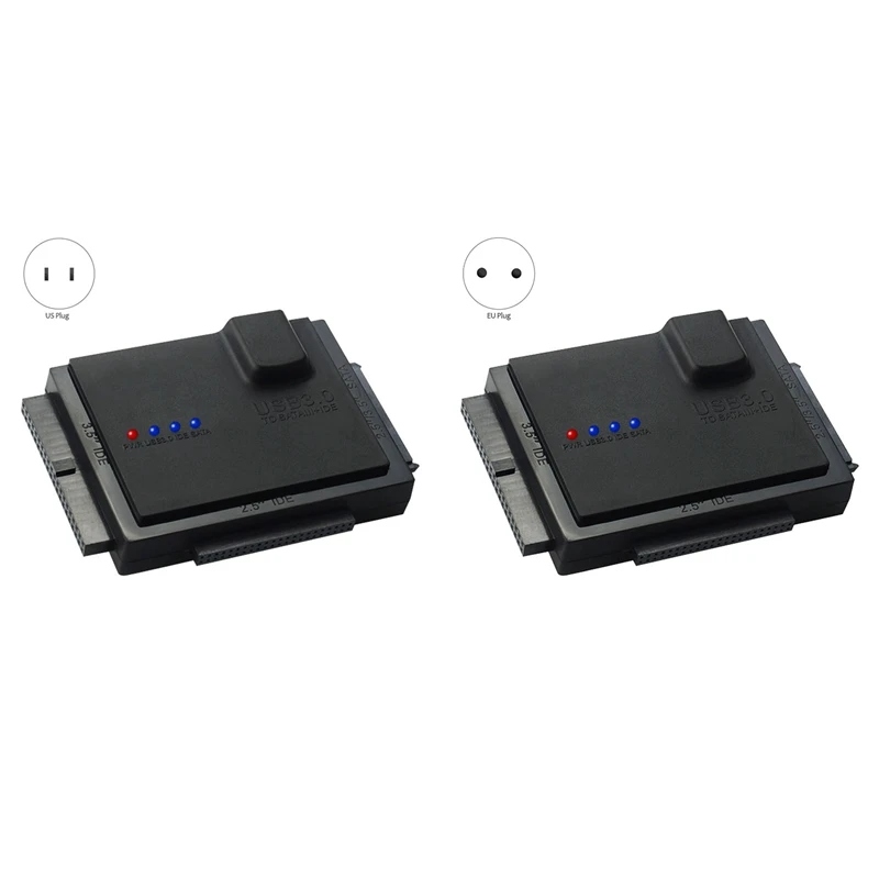 

Адаптер USB3.0 на SATA IDE, переходник для жесткого диска SATA на USB 2,5, преобразователь данных для 3,5/HDD SSD оптического диска