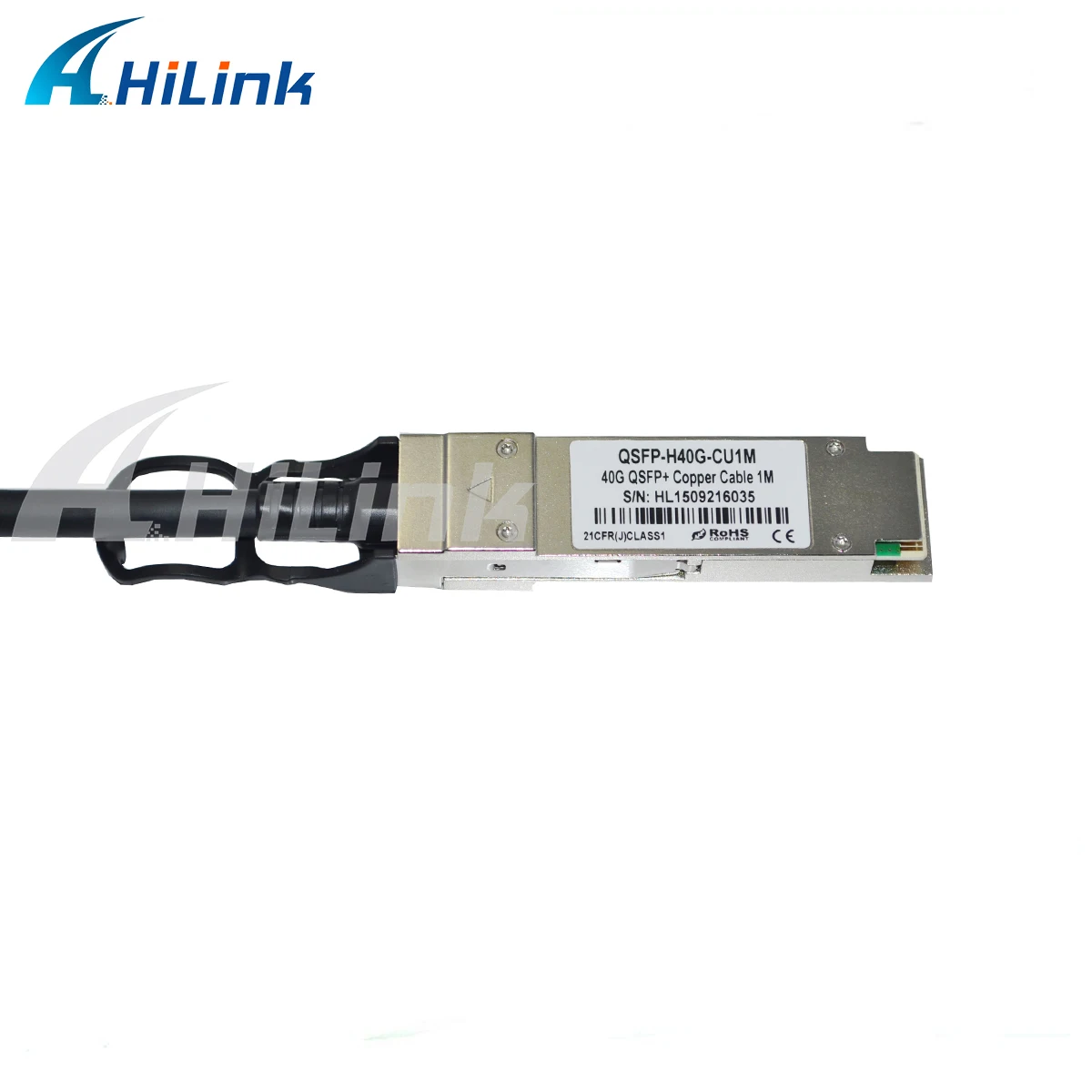 Кабель Hilinktech 40G QSFP длиной 1 м фоторазрядный 30AWG кабель прямого прикрепления из