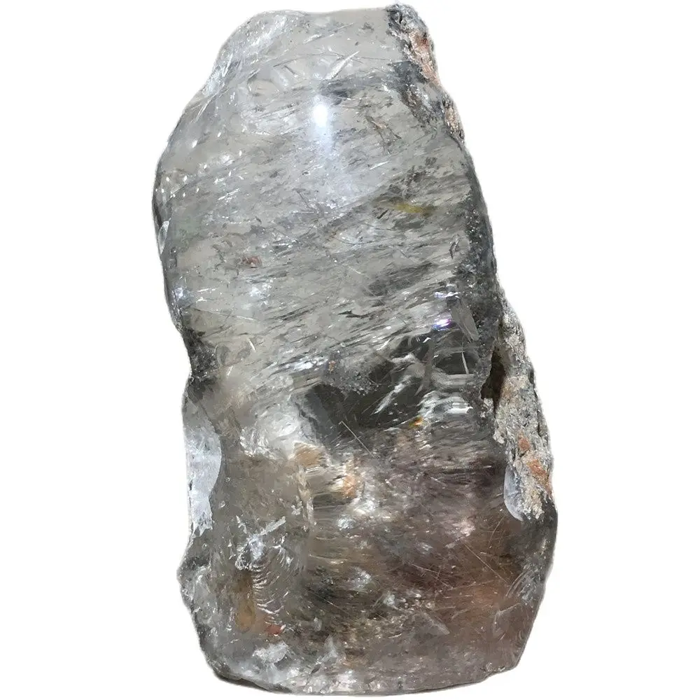 

Natural Hair Quartz Crystal Gift Home Furnishing Decor Treatment Stone Raw Gemstone Reiki Healing Rainbow Wicca Energy Specimen