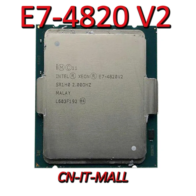 

Pulled Xeon E7-4820 V2 Server cpu 2.0G 16M 8Core 16 Thread LGA2011 Processor