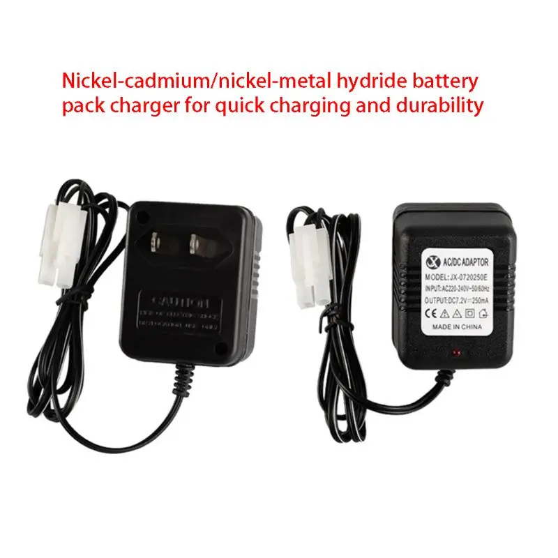 

Portable Smart Charger Charging Adapter for 7.2V Ni-Cd Ni-MH Battery with KET-2P Plug for RC Remote Car Toys