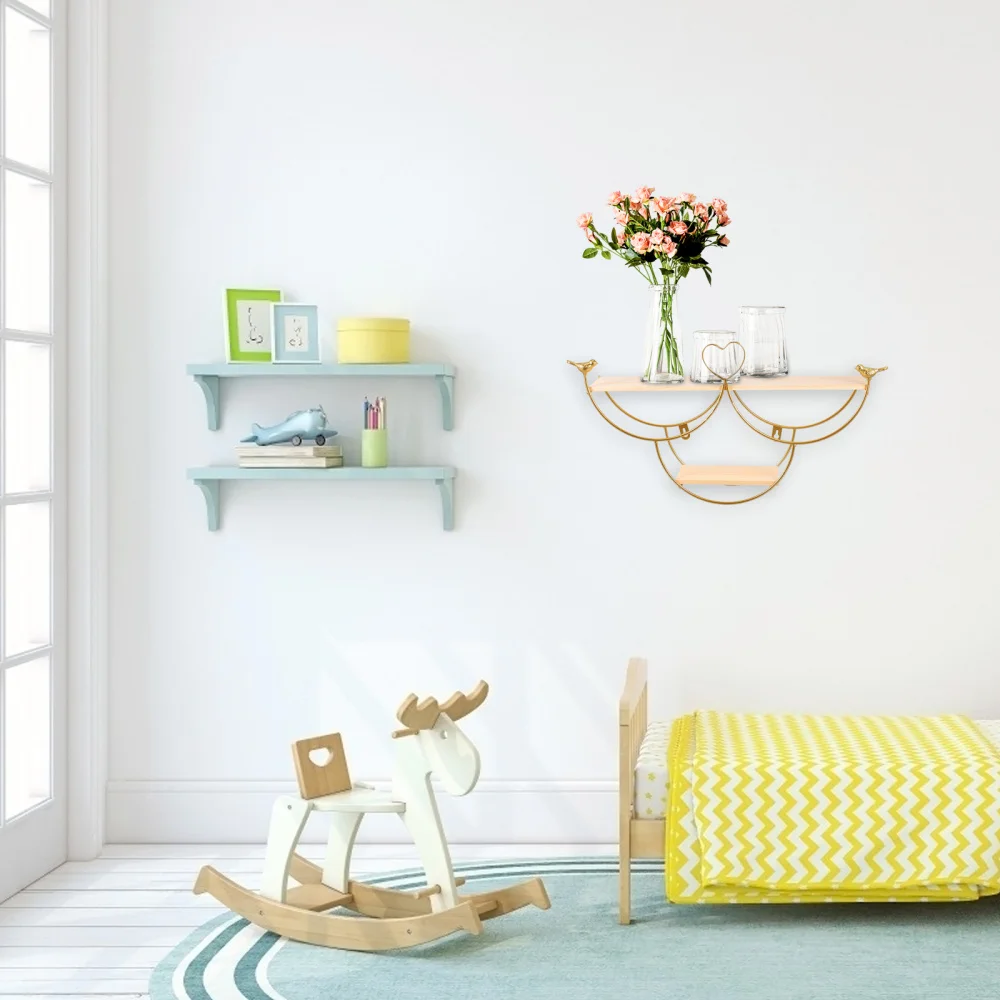 

1pc Delicate Wall Bracket Pretty Wall Hanging Holder Premium Wall Storage Holder