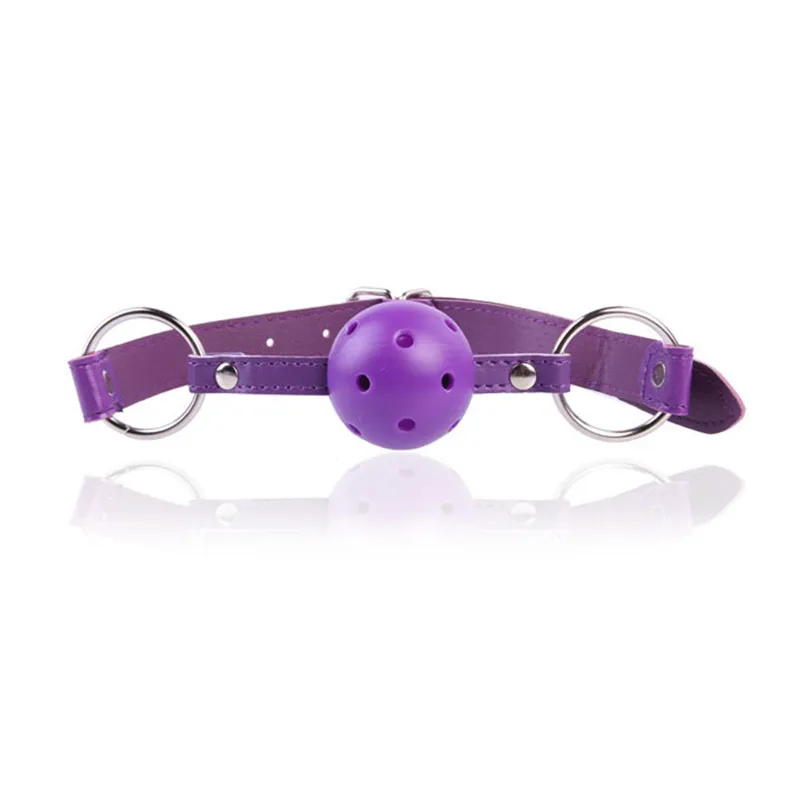 Soft Silicone Open Mouth Gag Ball Adjustable Bondage Restraints Sex Toy For Adults Hole Ventilation Women | Красота и здоровье