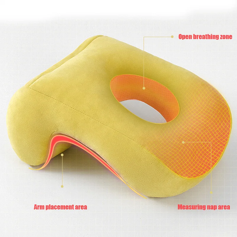 Хорошая здоровая подушка для сна путешествий плюшевая хлопковая на шею