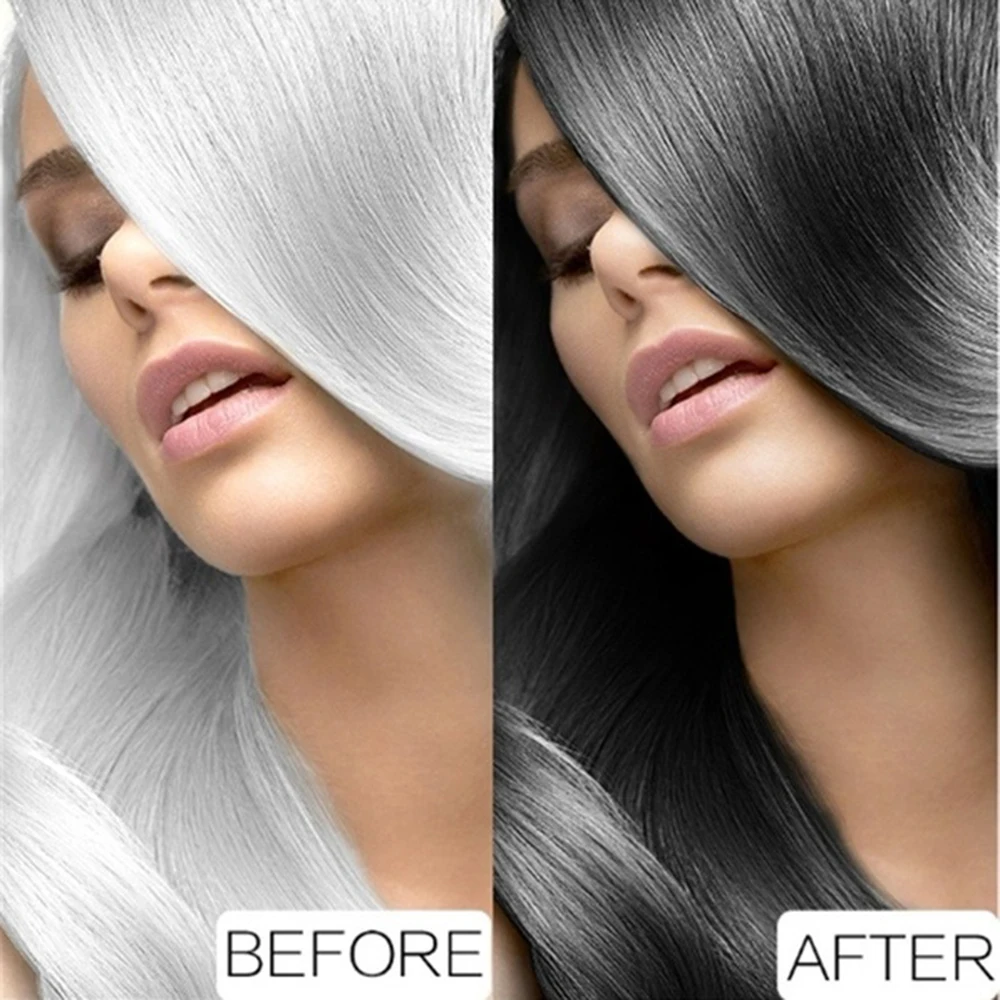 1 шт. мягкая формула экстракты имбиря многоцветная мгновенная краска для волос