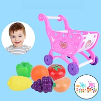 14x shopping trolley cart supermarket trolley toys creative imaginative play role play toy for children