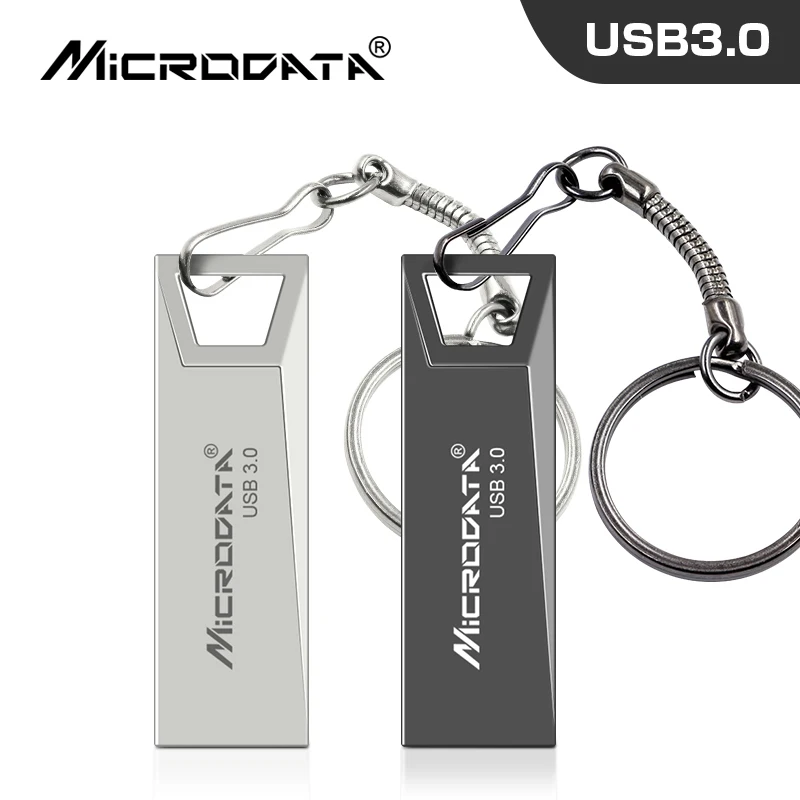 

usb3.0 flash drive 128GB 64GB 32GB 16GB 8GB 4GB pen drive pendrive waterproof silver u disk memoria cel usb3.0 stick gift