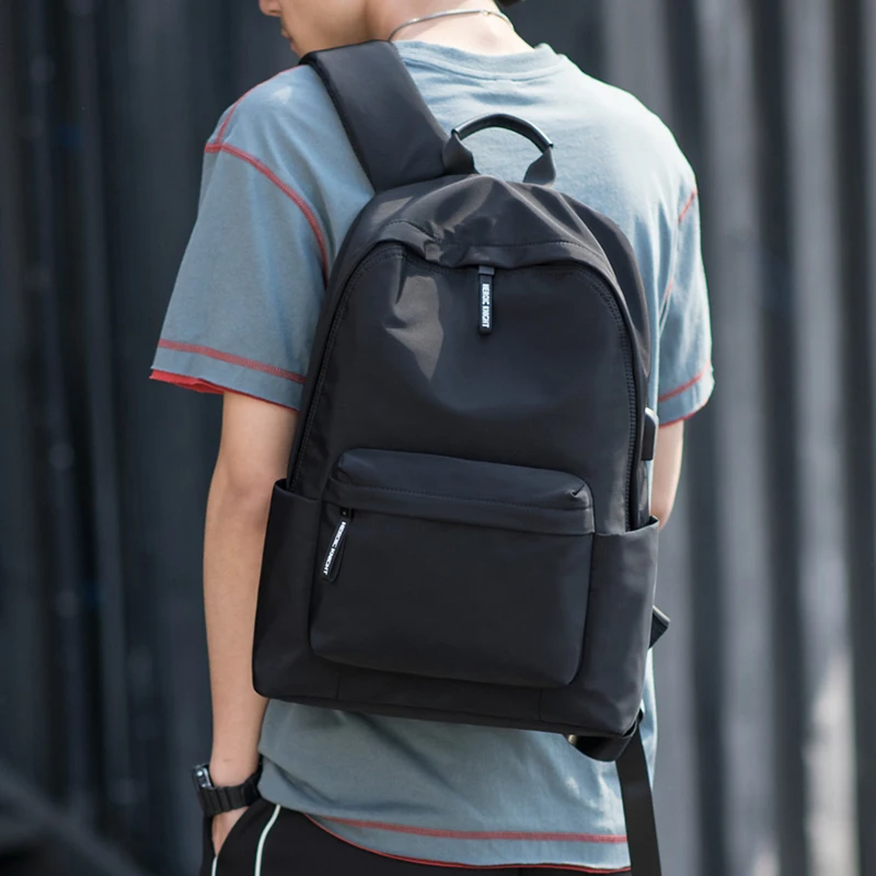 hk waterproof backpack rap monste young game bag teenagers men women student school usb bags travel shoulder laptop bag free global shipping