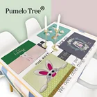 Счастливые пасхальные кухонные коврики с мультяшным Кроликом, чашки для кухни, салфетки для кухни, салфетки для стола с кроликом