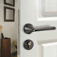 modern door handles for interior doors nickel grey door lever set wood door handle lock interior door lock