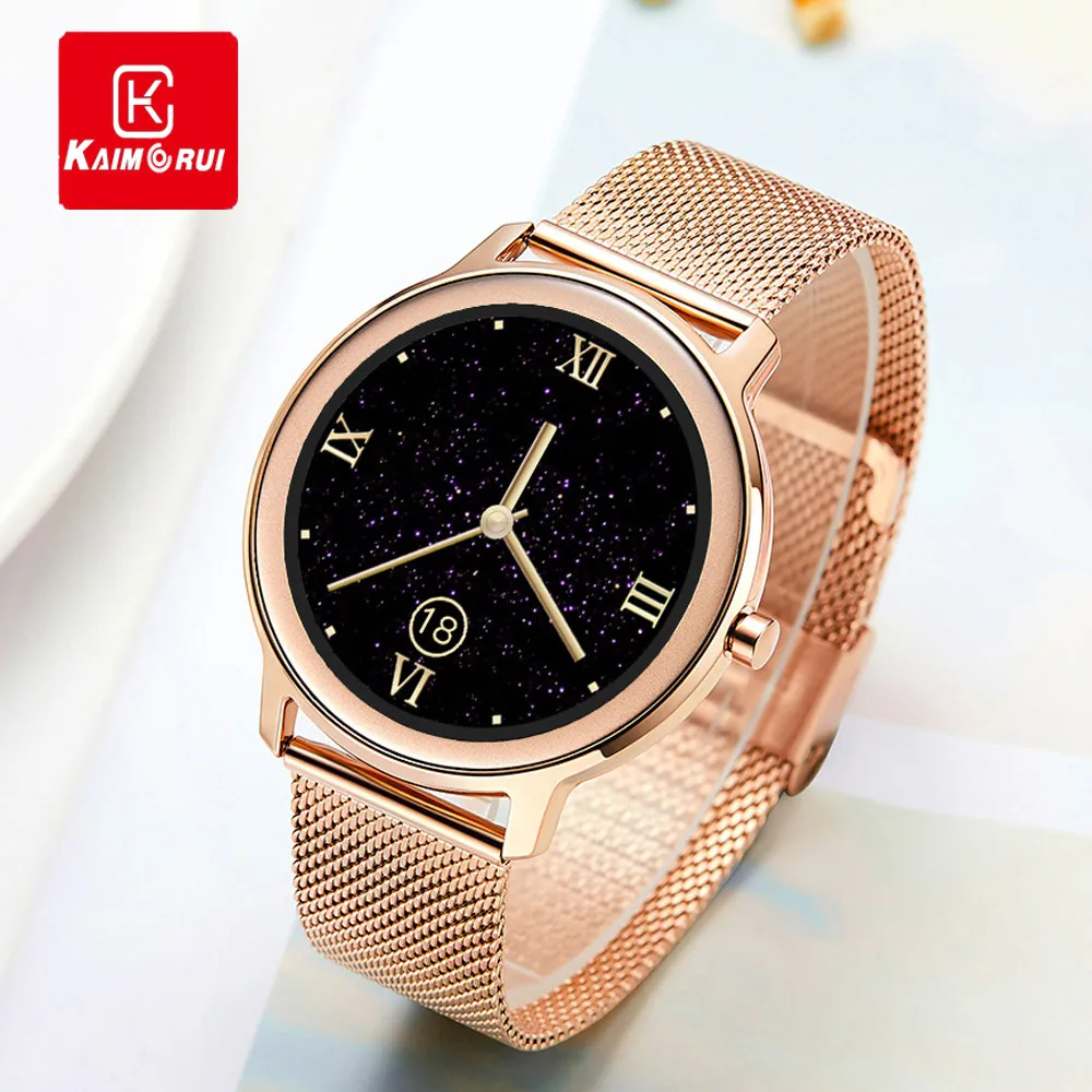 Смарт-часы для женщин Xiaomi Android IOS монитор артериального давления умные часы 2021