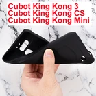 Силиконовый чехол Cubot King Kong CS Mini, мягкий матовый черный защитный чехол из ТПУ для телефона Cubot King Kong 3, чехол-накладка