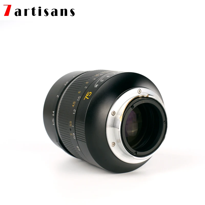7artisans 75 мм F1.25 портретный объектив Leica M LM крепление для объектива Камера M240 M3 M5 M6 M7