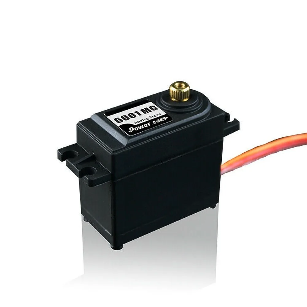 

Стандартный аналоговый Серводвигатель Power HD-6001MG 7кг 56 г для 1/10 радиоуправляемого автомобиля 40,7x20,5x39,5 мм (1,60x0,81x1,56 дюйма)