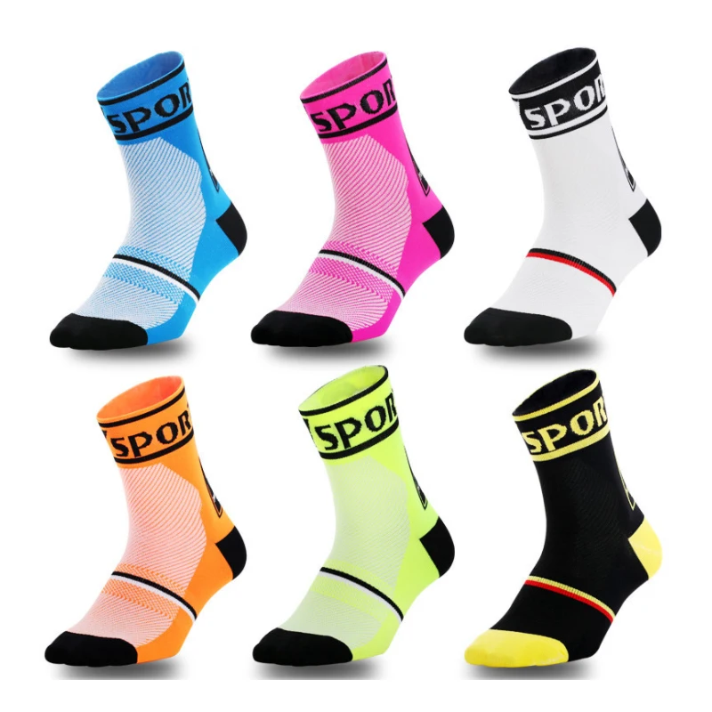 Новинка профессиональные носки для велоспорта высокое качество спортивные бега