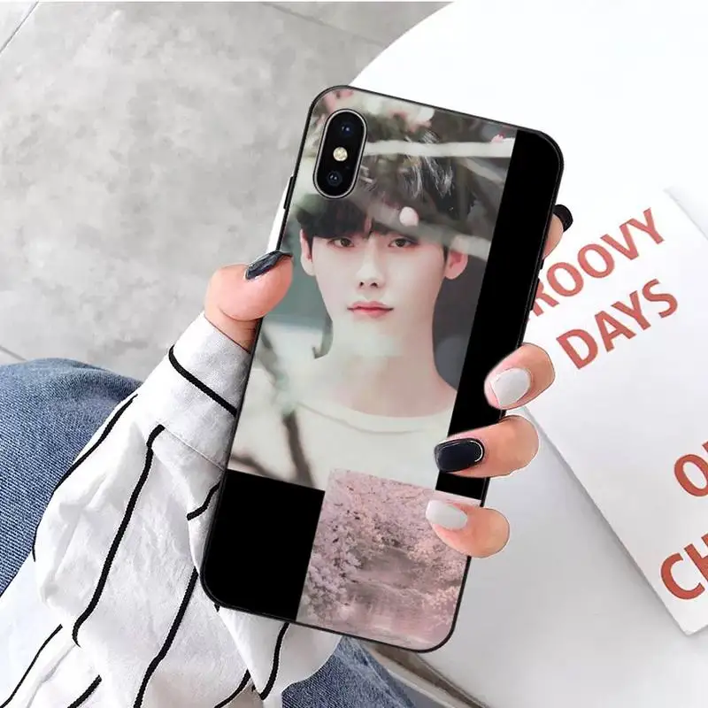 

Korean male star Idol Lee Jong Suk Phone Case For iphone 5 5s 5c se 6 6s 7 8 plus x xs xr 11 pro max