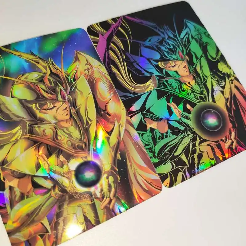 

11pcs/set Saint Seiya Golden Soul Virgo Shaka 9in1 Toys Hobbies Hobby Collectibles Game Anime Collection Cards