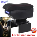 Подлокотник для нового Nissan micra, подлокотник для Nissan micra, подлокотник для салона автомобиля, с USB, новый подлокотник micra k14