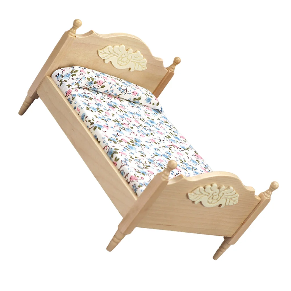 

1 шт., деревянная мини-кровать «сделай сам»