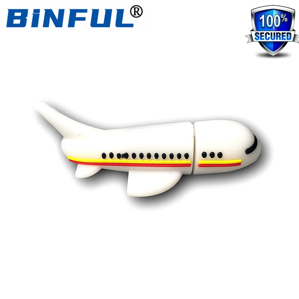 

BINFUL Fast plane Civil aircraft usb flash drive Cartoon 4GB 8GB 16GB 32GB 64G 128G 256GB pen drive usb memory stick u disk Gift