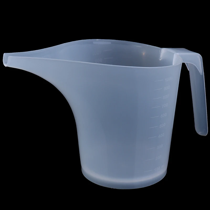 

1000ML Tip Mouth Plastic Measuring Jug Cup Graduated Surface Cooking Kitchen Bakery Tool Liquid Measure