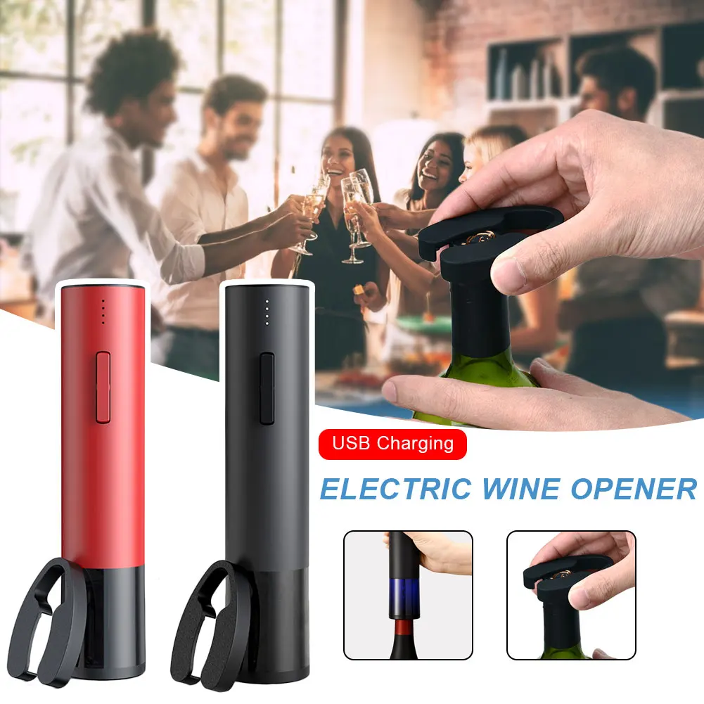 

Automatic Bottle Opener for Red Wine Foil Cutter Electric Red Wine Openers Jar Opener Kitchen Accessories Gadgets Bottle Opener