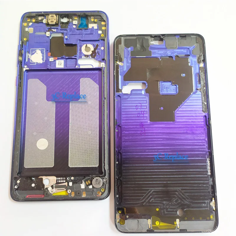 Б/у оригинал для Huawei Mate 20 HMA TL00 AL00 LX9 передняя часть корпуса шасси плиты ЖК дисплей
