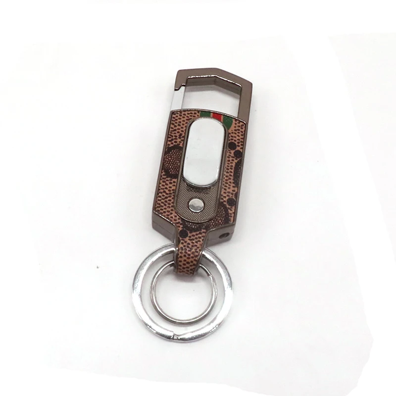 one pcs Сенсорная горка Зажигалка USB Электронная зарядка беспламенная Дымчатая перезаряжаемая сигарета наружная ветрозащитная портативная Kaychain Ligther - Цвет: one pcs