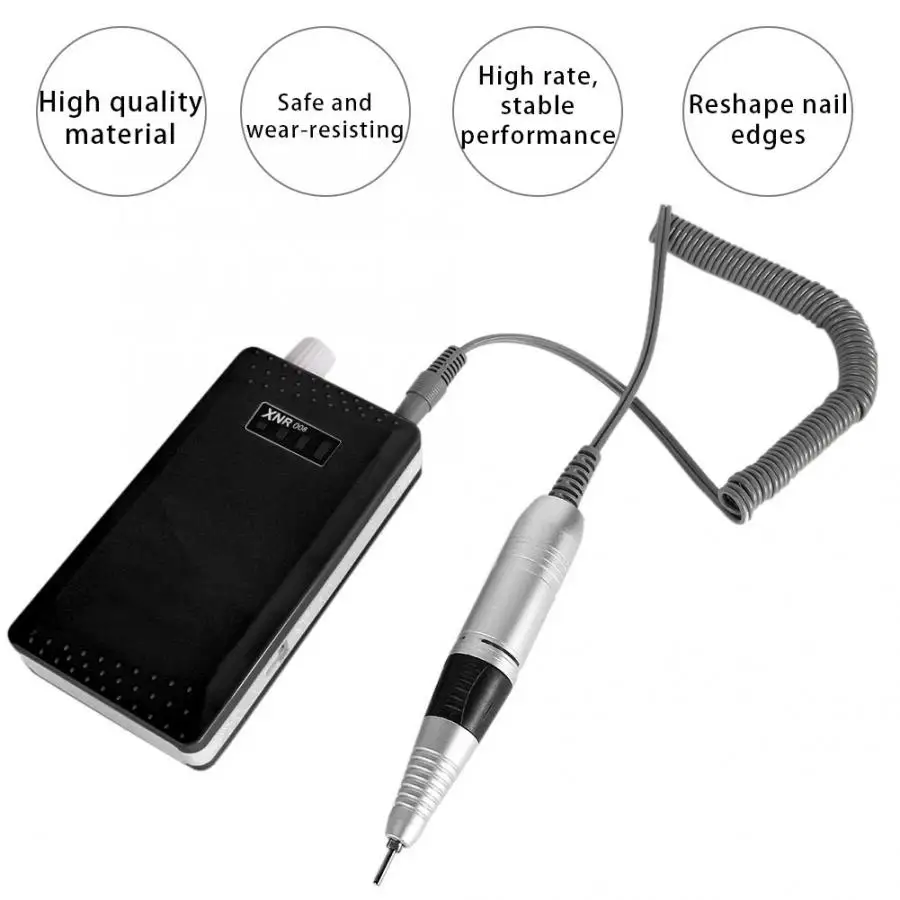 

Manicure Cutters 25000RPM Nail Drill Machine Electric Nail Grinding Buffing Polisher Manicure Tool 100-240V For Manicure