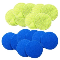 replacement pad for cordless electric rotary mop sweeper wireless electric rotary mop replacement scrubber pad including 8 micro