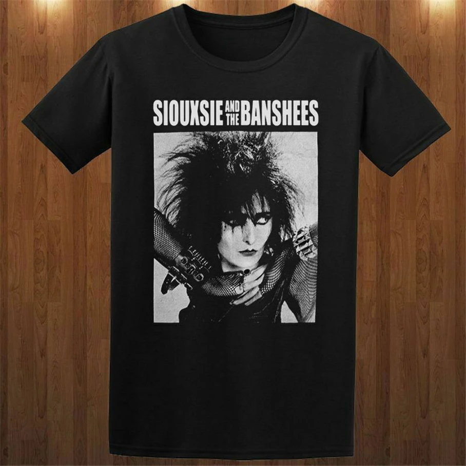 Siouxsie And The Banshees готический рок Creatures Футболка модная уличная футболка