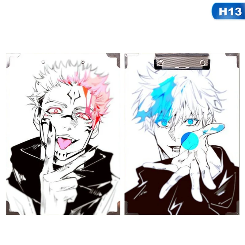 

1 Pcs Anime Jujutsu Kaisen A4 Clipboard Writing Drawing Boards Pads Stationary School Office Supplies